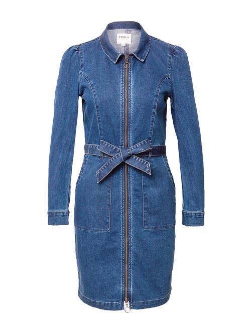 ONLY Blusekjole  blue denim