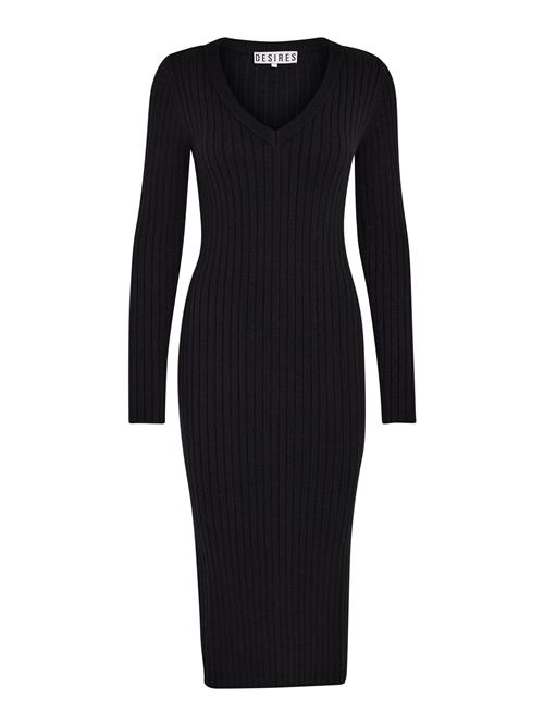 DESIRES Strikkjole 'Robe Amabel'  sort