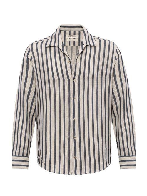 Antioch Skjorte  ecru / indigo