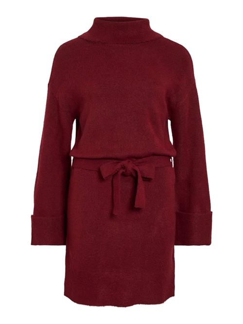 Se VILA Strikkjole 'VlVirolfie'  vinrød hos About You