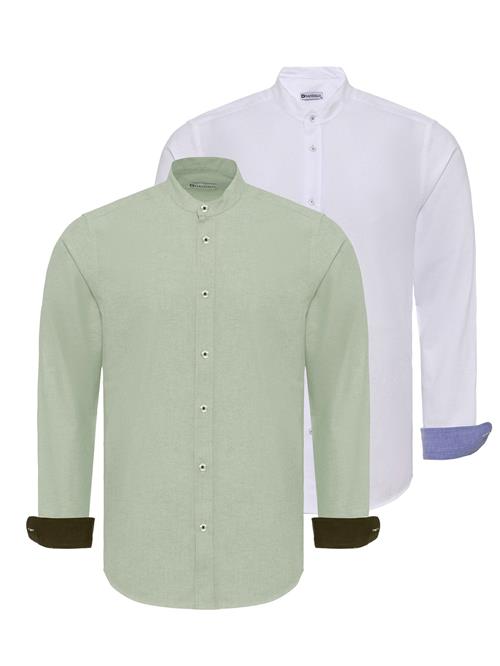 Dandalo Skjorte  blå / grøn / sort / hvid