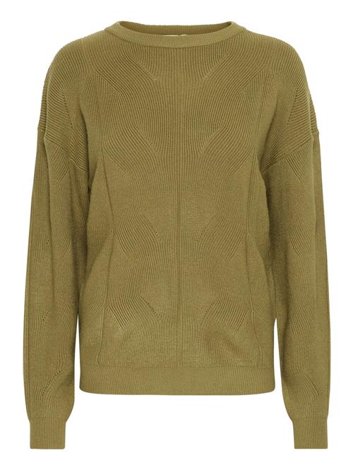 ICHI Pullover ' Boston '  oliven