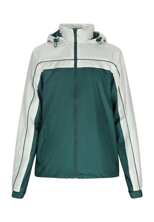 HOMEBASE Overgangsjakke  mørkegrøn / hvid