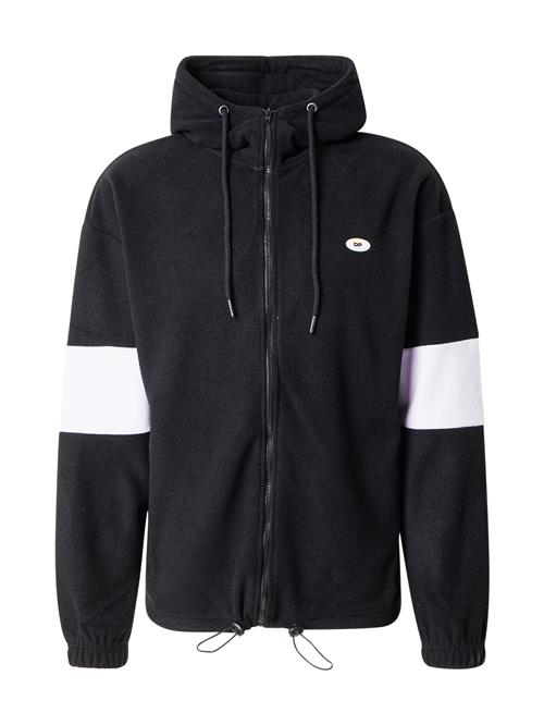 Denim Project Fleecejakke  sort / hvid