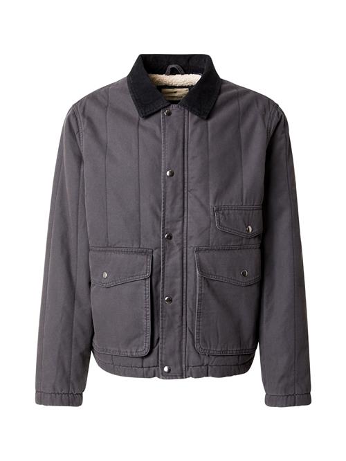 JACK & JONES Overgangsjakke 'JPRBLUcomo'  mørkegrå / sort