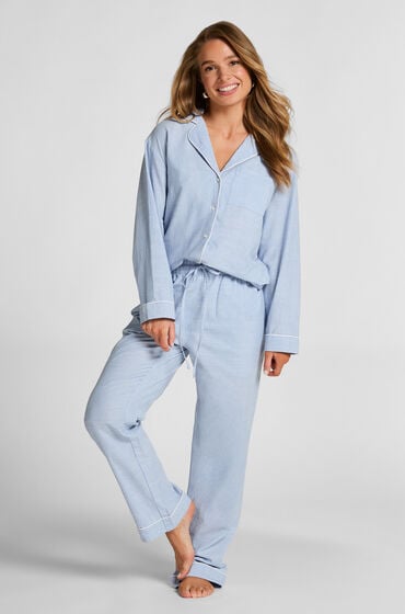 Hunkemöller Bukser i bomuld Blå