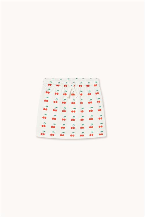 Tinycottons Cherries Strikket Nederdel Off-white  Off-White 10 Y  Hvid  10 år  kvinde