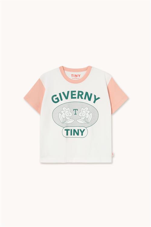 Tinycottons Giverny Graphic T-shirt Off-white  Off-White 10 Y  Hvid  10 år  kvinde