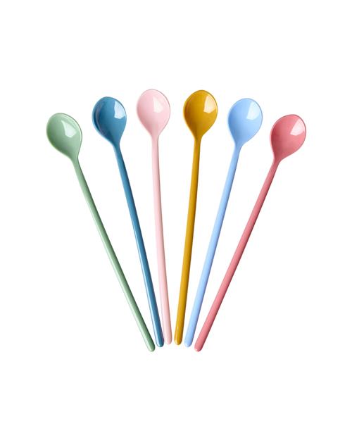 RICE 6-pak Latte-skeer All You Need Is Love And… Colors  All You Need Is Love And… Colors One Size  Grøn  One Size  unisex