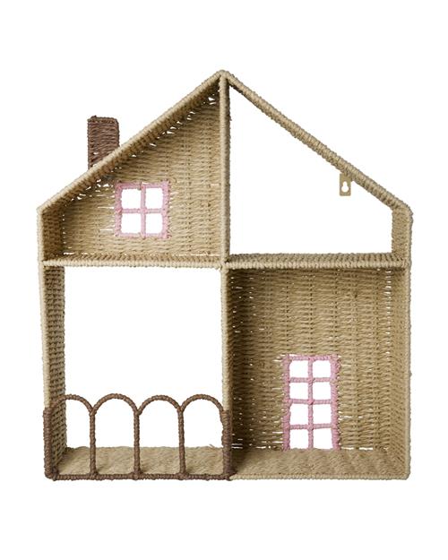 RICE Hylde Af Papirsnor Pink  Pink  One Size  Lyserød  One Size  unisex