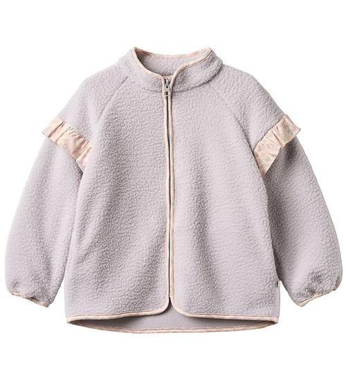 Wheat Fleecejakke - Teddy - Ellena - Lavender Rain