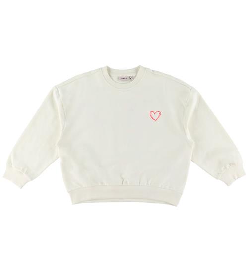 Kids Only Sweatshirt - KogValentine - Tofu/Heart