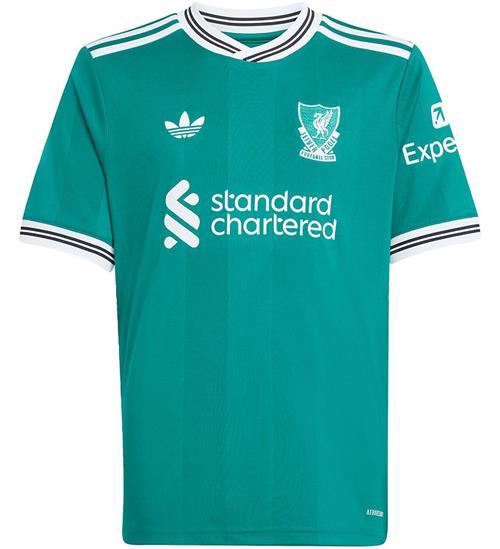 Se adidas Originals Fodboldtrøje - Liverpoool 25/26 3. Sæt - Seagrn hos KidsWorld