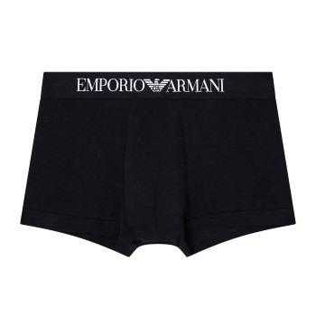 Emporio Armani Armani Logo Boxer Brief Sort bomuld Medium Herre