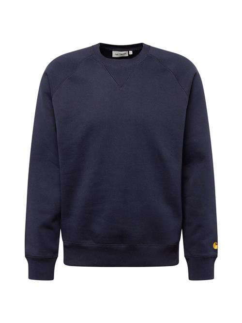 Carhartt WIP Sweatshirt 'Chase'  navy / gylden gul