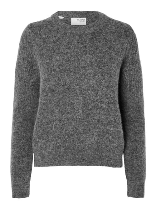 SELECTED Pullover 'Sia'  grå-meleret