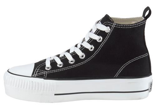 Se BRITISH KNIGHTS Sneaker high 'Kaya'  sort / hvid hos About You