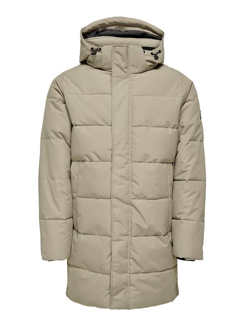 Only & Sons Vinterfrakke 'ONSCarl'  mørkebeige