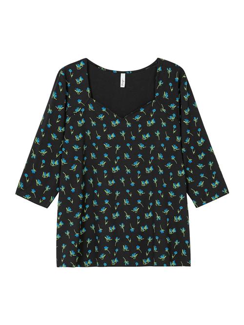 Se SHEEGO Shirts  mørkeblå / lysegrøn / sort hos About You