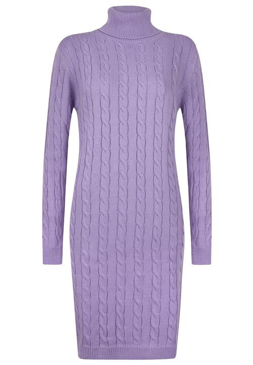 Felix Hardy Strikkjole  lilla