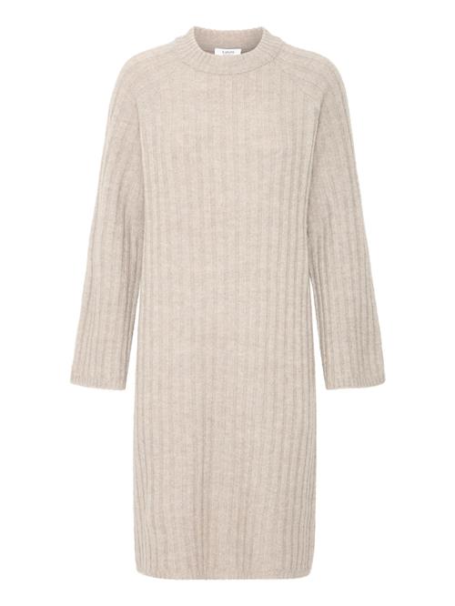 b.young Strikkjole  greige