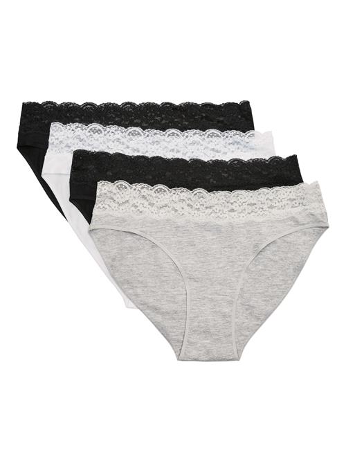 Next Slip  grå / sort / hvid