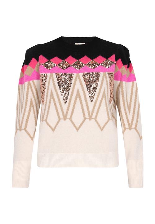 IZIA Pullover  blandingsfarvet / pink