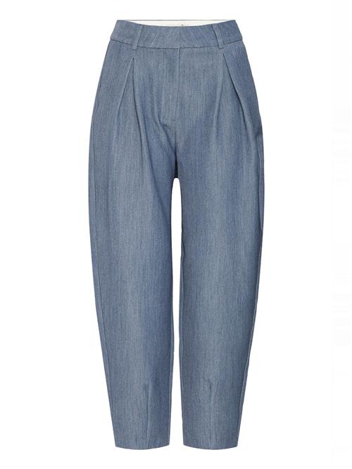 Fransa Lærredsbukser 'DESU'  safir