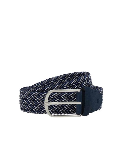 Boggi Milano Bælte  navy / offwhite