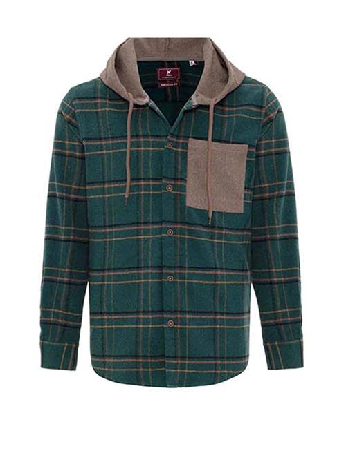 Williot Overgangsjakke  lyseblå / grøn-meleret