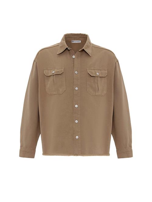 Dandalo Skjorte  brun-meleret