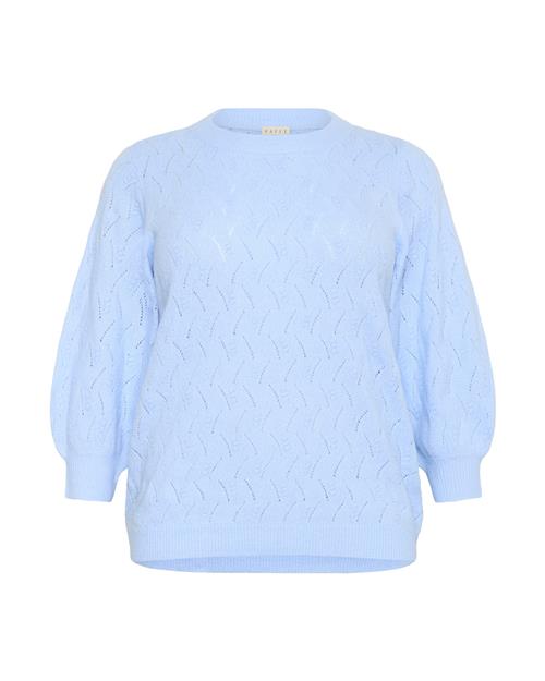 KAFFE CURVE Pullover 'Anita'  himmelblå