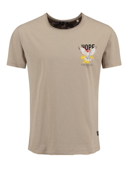 Key Largo Bluser & t-shirts 'Hope'  beige / gul / sort / offwhite