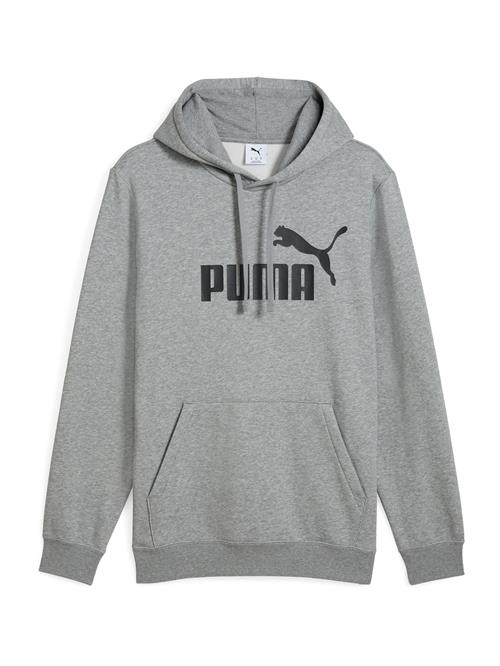 PUMA Sweatshirt 'ESS No. 1'  grå-meleret / sort