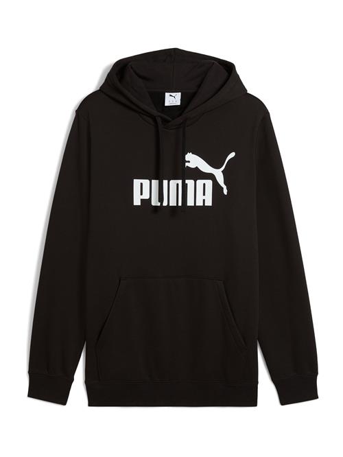 PUMA Sweatshirt 'ESS No. 1'  sort / hvid