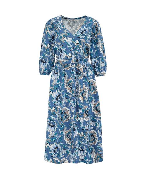 WE Fashion Blusekjole  blå / marin / stone / hvid