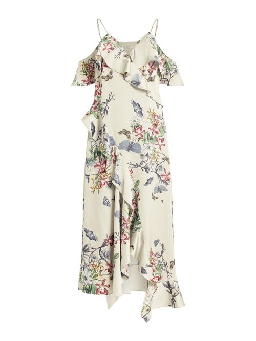 AllSaints Sommerkjole 'ORION SANIBEL'  lysegrå / grøn / orange / pink