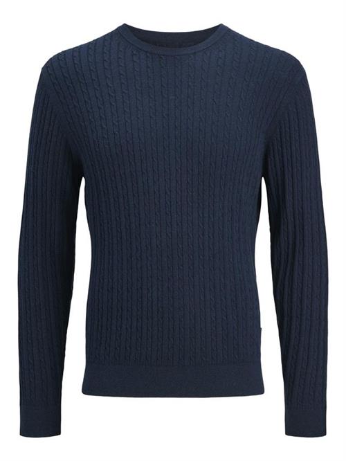 JJEEMIL KNIT CABLE CREW NECK NOOS