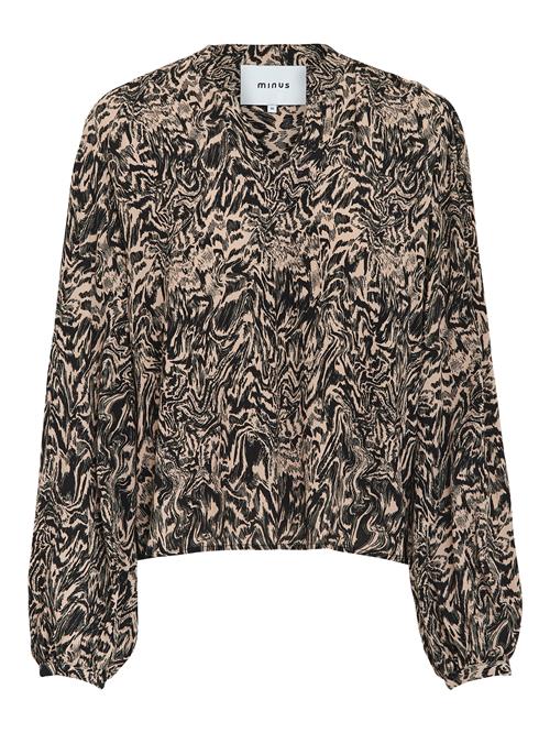 Se minus Bluse 'Juvia'  beige / sort hos About You