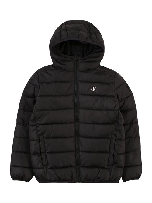 Calvin Klein Jeans Overgangsjakke  sort / hvid