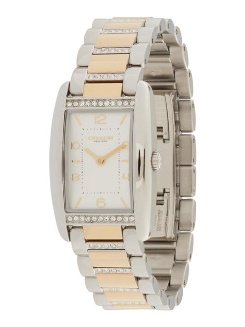 Se COACH Analogt ur 'Reese'  guld / sølv / transparent hos About You