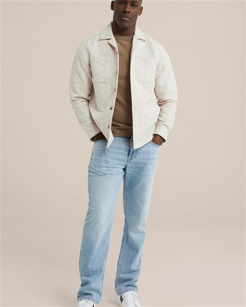 WE Fashion Overgangsjakke  beige