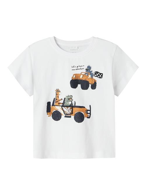 NAME IT Shirts 'NMMHHuggi'  marin / karamel / sort / hvid