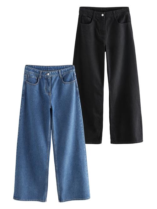 The Set Jeans  blue denim / black denim
