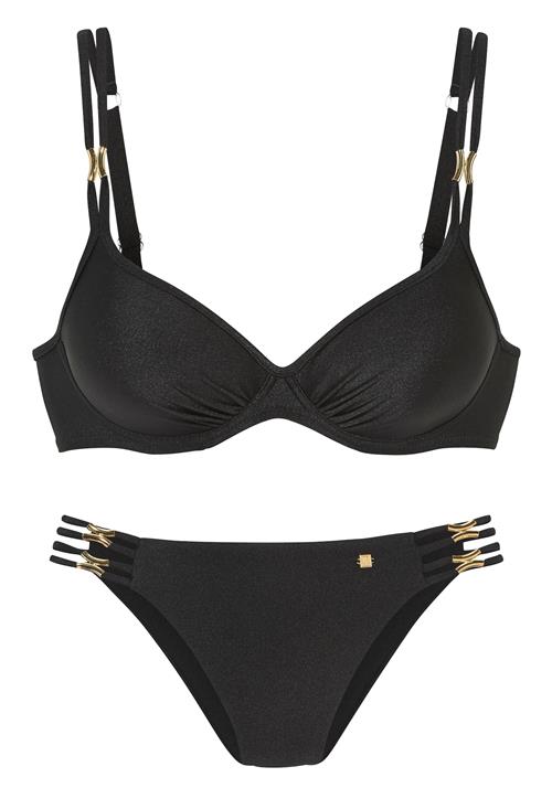 JETTE Bikini  guld / sort