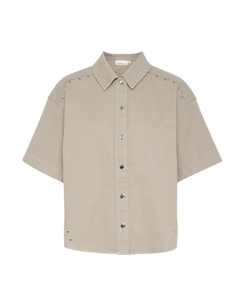 Se KAREN BY SIMONSEN Bluse 'Unique'  beige hos About You