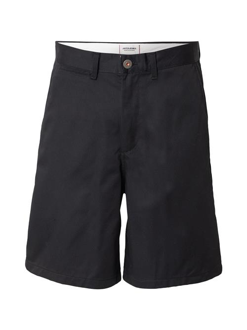 JACK & JONES Lærredsbukser 'JPSTKARL'  sort