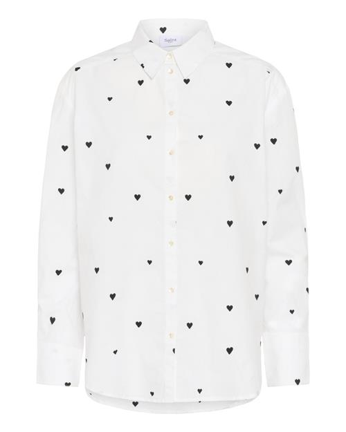 SAINT TROPEZ Bluse  sort