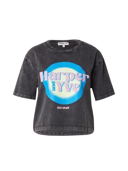 Harper & Yve Shirts  lyseblå / gul / mørk pink / sort