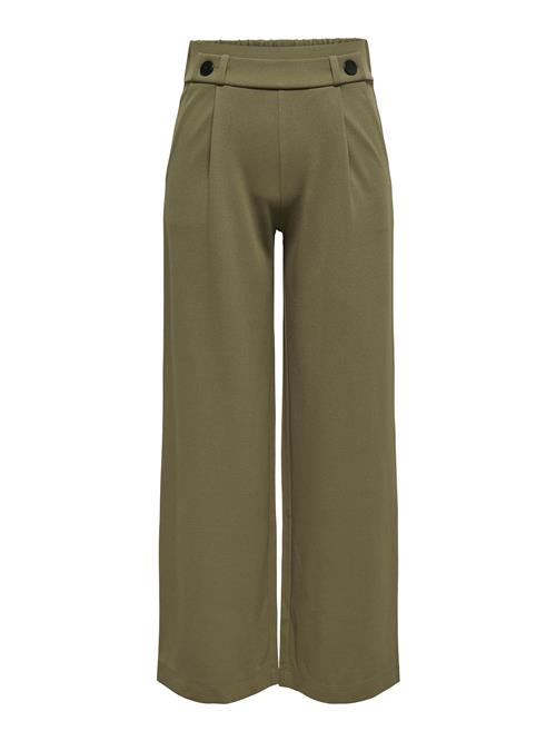 JDY Bukser med lægfolder 'JDYGEGGO'  grøn